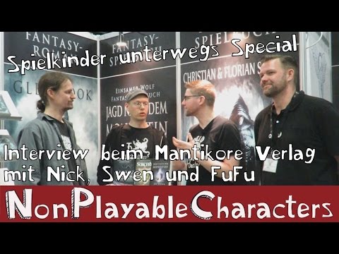 Spielkinder RPC 2016 Special - Interview beim Mantikore Verlag mit Nick, Swen und FuFu