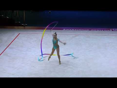 Helene Karbanov FRA Ribbon AA FINAL EUROPEAN CHAMPIONSHIPS 2023