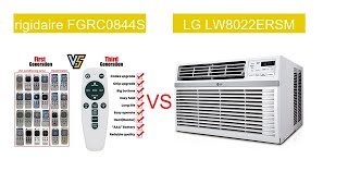 Frigidaire FGRC0844S1 vs LG LW8022ERSM: Which Window AC Deli