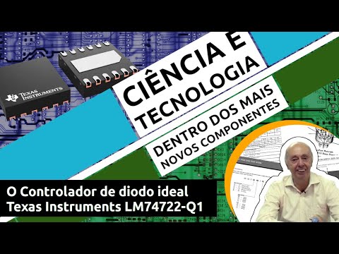 O Controlador de diodo ideal Texas Instruments LM74722-Q1 (MVC019)