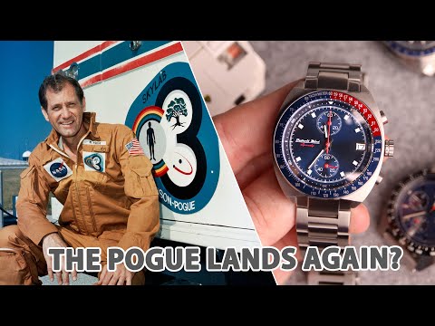 Worthy Tribute to SEIKO 6139 Speedtimer? Pogue Lands Again?