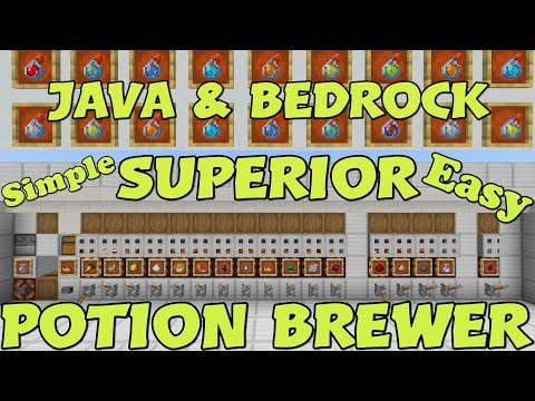 Ultimate Potion Brewer for Java & Bedrock! Minecraft
