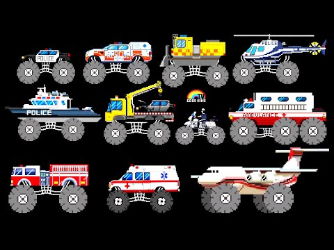 Monster Vehicles - Monster Truck, Monster Car & More- Goodkids