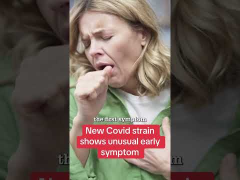 New Covid strain shows unusual early symptom #themirror #news