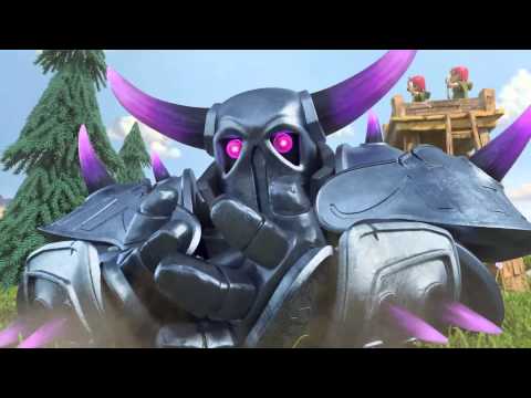 Clash of clans - P.E.K.K.A. ( Animated T.V. trailer )