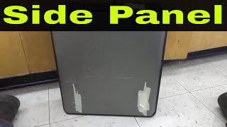 How To Remove Side Panel Of A Desktop Computer Tower-Full Tutorial