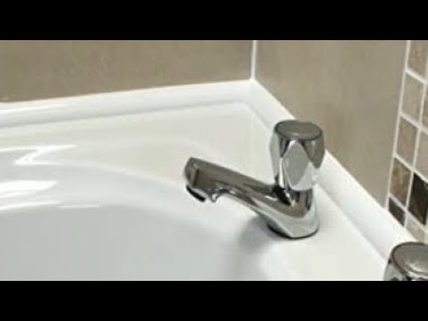 How to seal around baths & showers trays using silicone & quadrant trims