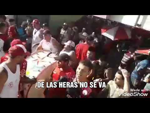 "Hinchada de huracan las Heras entrando va gimnasia FINAL COPA MENDOZA" Barra: La Banda Nº 1 • Club: Huracán Las Heras