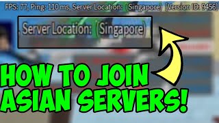 How To Get BETTER PING In Roblox (If You Live In Asia)