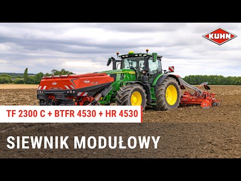 TF 2300 C + BTFR 4530 + HR 4530 = idealny zestaw do siewu! 🤩