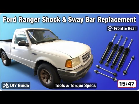 In This Video, We'll Show You How To Replace The Front And Rear Shocks On Your Ford Ranger.