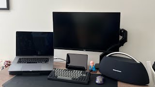 Thay Arm màn hình cho góc làm việc - NB F100A