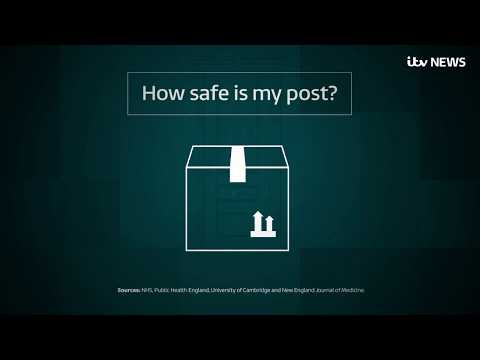 Explained: How safe are your post and food deliveries during the coronavirus crisis? | ITV News