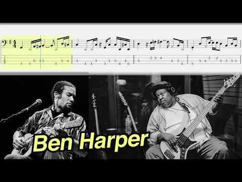 Ben Harper - Steal My Kisses (Juan Nelson) | Only Bass With Tabs