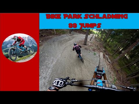 Bikepark Schladming Monster Jumpline + 99 Jumps  | Beste MTB Jumpline in Österreich  ?     RAW POV