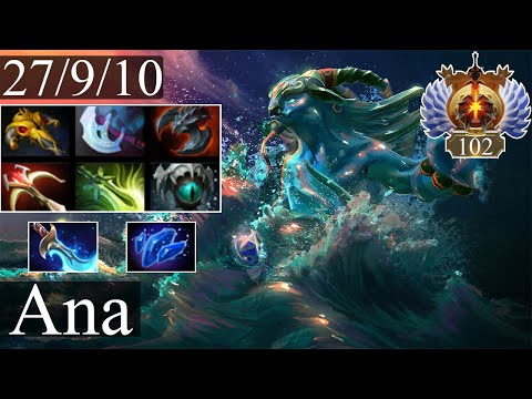 Ana - Morphling | Carry Gameplay Dota 2 Patch 7.34b
