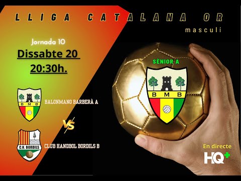 BALONMANO BARBERÀ A - CLUB HANDBOL BORDILS B