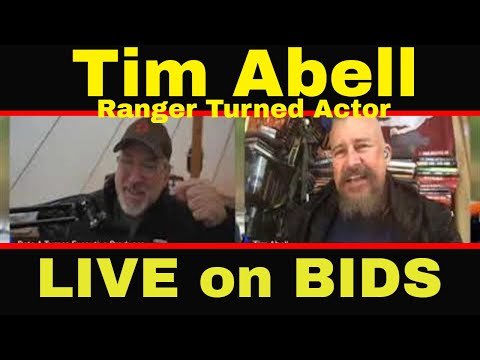 Tim Abell - Army Ranger Turned Actor - LIVE on BIDS