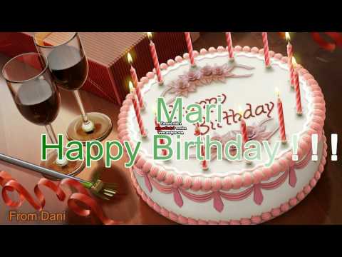 Happy Birthday Mari !