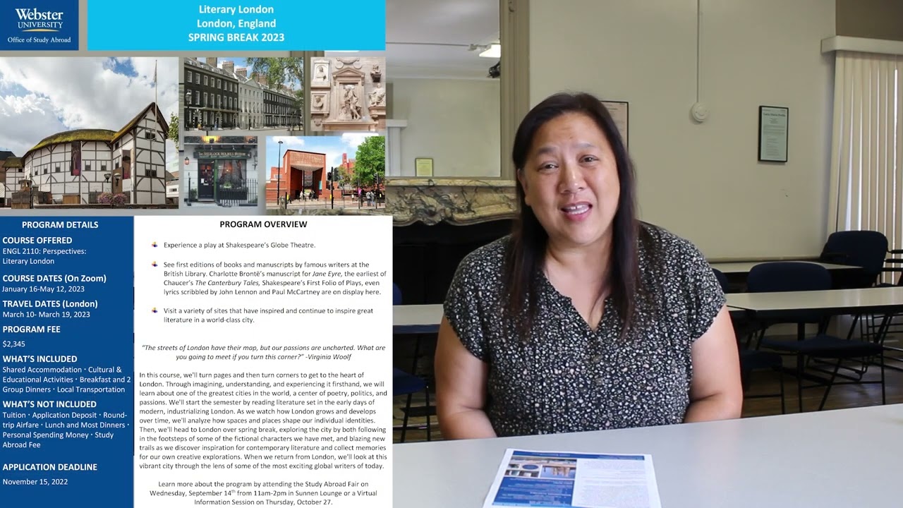 Literary London, Spring '23