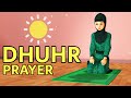 How to pray Dhuhr for Girls - Step by Step - with Subtitle
