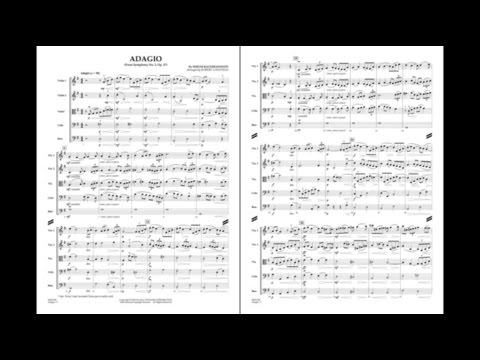 Adagio from Symphony No. 2 by Rachmaninoff/arr. Longfield