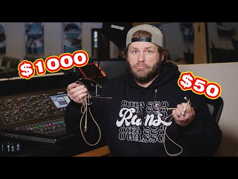 $50 Amazon Headset 🆚 $1000 DPA 6066