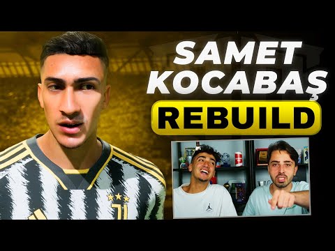 SAMET KOCABAŞ FUTBOLA DEVAM ETSE NE OLURDU? // FC 24 OYUNCU KARİYERİ REBUILD @samettkocabas