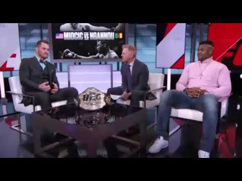 MIOCIC VS NGANNOU (INTERVIEW)