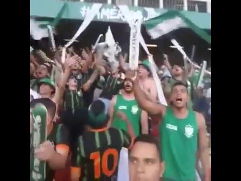 "A minha vida sempre foi o verde e preto (Anunciação) - AMERICA 2 x 0 cruzeiro" Barra: Barra Una &bull; Club: América Mineiro