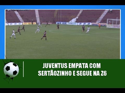 Juventus empata com Sertãozinho e segue na zona do rebaixamento – Futebol na REDEVIDA 18/02/2017