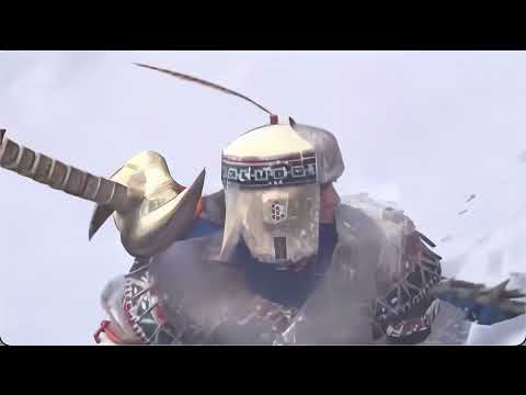 PSP HD intro - Monster Hunter Freedom 2 (1080p AI Upscale)