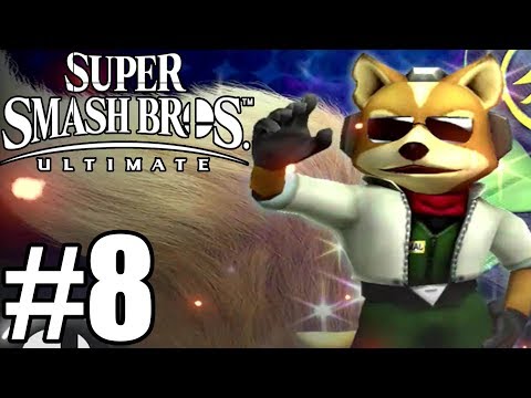 Super Smash Bros Ultimate Adventure Mode - Gameplay Walkthrough Part 8 - James McCloud ( 100%)