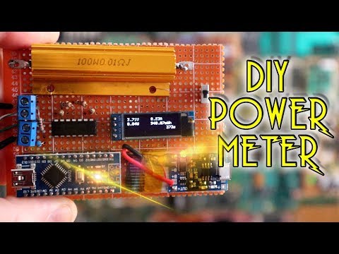 DIY Arduino power/energy meter
