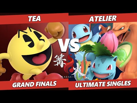 Kagaribi 3 GRAND FINALS - Atelier (Pokemon Trainer, Wolf) Vs. Tea (Pac-Man) SSBU Smash Ultimate