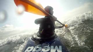 preview picture of video 'Kayak Surf - Thrills and Spills'