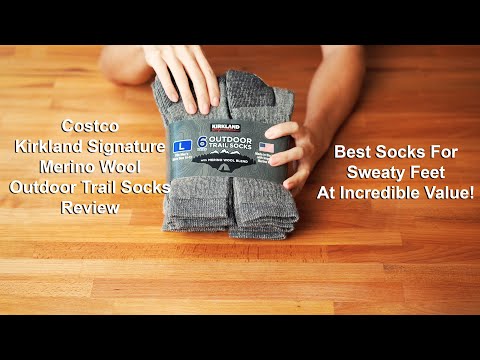 Costco Kirkland Merino Wool Outdoor Trail Socks Review | Incredible Value!