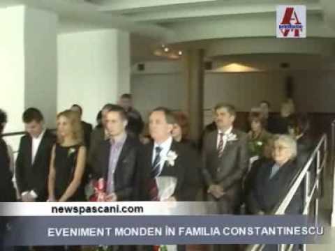 EVENIMENT MONDEN IN FAMILIA CONSTANTINESCU