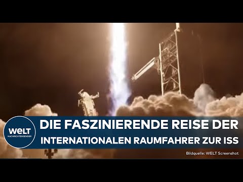 SPACEX: Raumfahrtmission hebt zur ISS ab! Drei US-Astronauten und ein russischer Kosmonaut an Bord