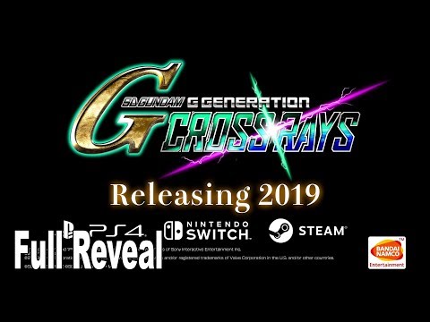 Trailer de SD Gundam G Generation Cross Rays