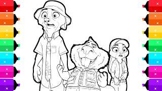 Zootopia 2 Coloring Pages for Kids | Coloring Zootopia Characters