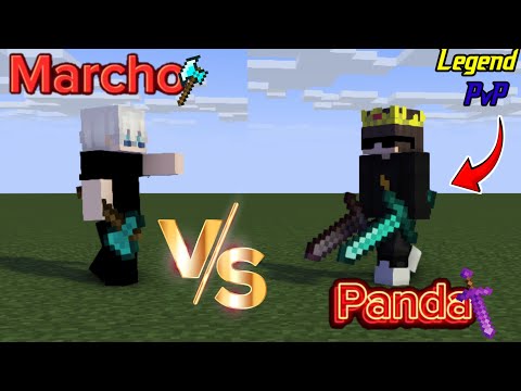 Epic PvP Battle: Marchosias vs Panda in Minecraft