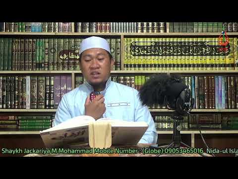 Adab sin Paglingkud lingkud Ep 2 Shaykh Abuhafs Mujahid