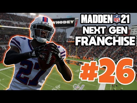 DEFENSE ATTACKS! | Cincinnati Bengals Madden 21 Next Gen Franchise Rebuild | Ep26 AFC Title vs Bills