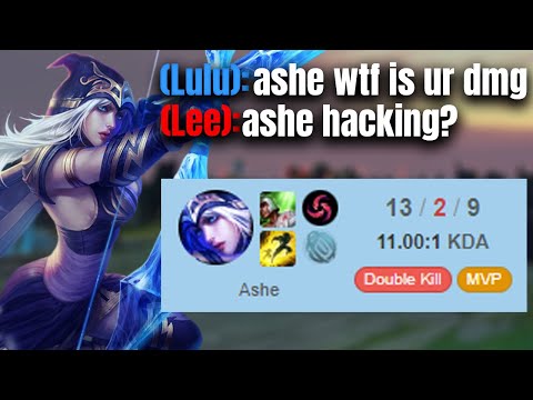 This Ashe build deals INSANE damage