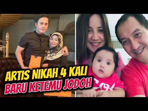 5 Artis yang 4 Kali Menikah Baru Bahagia