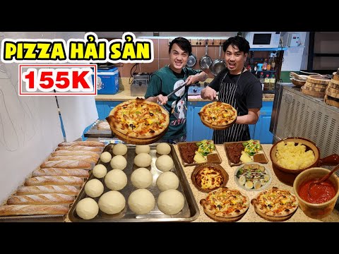 Quá Chất Lượng Pizza Hải Sản 155K Món Âu Giá Việt Ngay Khu Đất Vàng Quận 1