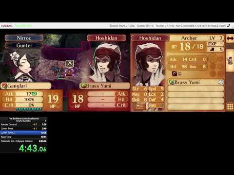 Fire Emblem Fates Revelations Lunatic Speedrun in 1:53:28 (Current World Record)