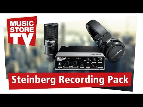 Steinberg UR22mkII Recording Pack - Komplettlösung für Audioaufnahmen