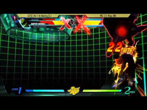 UMVC3 CFD | Hi i'm Nasty VS MC | X-Ray - Grand Finals - DROMSTRUCTION CnC #3